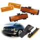 Amber Corner Signal Lights For 82-93 Chevy S10 83-94 S10 Blazer RH & LH Set of 4