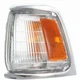 TO2520122 Fits 1989-1991 Toyota Pickup Park Signal Light Driver Side 2WD; Chrome