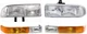 BLAZER 98-05 / S10 98-04 HEAD LAMP RH AND LH 4-pc Kit Assembly with Turn Signal