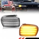 Clear Amber LED Corner Lamps Signal Lights For 95-01 Subaru & 95-01 Impreza WRX
