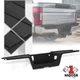 Black Rear Bumper Step Pad w/o Park Sensor Holes for 17-22 Ford F-250 F-350 SD