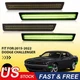 For 2015-2022 Dodge Challenger Front Rear Smoked LED Bumper Side Marker Lights