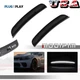 For 2015-2023 Dodge Charger Smoked White LED Front Bumper Side Marker Light 2PCS
