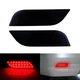 Black Lens LED Rear Bumper Reflector Stop Brake Light For Subaru Impreza WRX STI