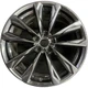 Lexus 19x9.5 Is350 Rc300 Rc350 BLACK REAR Wheel OEM Rim Factory Stock 2021-2024