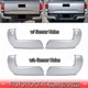 Rear Bumper End Caps Fits Toyota Tacoma 2016-2023 W/ Sensor Holes 1D6 Silver Sky