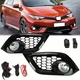 Pair Clear Lens For 2016 2017 2018 Scion Toyota Corolla IM Fog Light 16 Scion IM