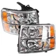 For Chevy Silverado1500 2500 3500 2007-2014 Headlamps Left+Right Side Headlights For Chevy Silverado1500 2500 3500 2007-2014 Headlamps Left+Right Side Headlights