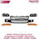 Front Grille Assembly + Headlight Kit For 2003-21 Chevy Express / GMC Savana Van