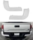 Rear Bumper End Cap White Set Pair For Toyota Tacoma 2016-2022