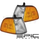 Left Right Sides Pair Corner Signal Lamps for 1990-1991 HONDA CIVIC Hatchback