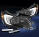 For 2012-2015 Subaru Impreza LED Tube Black Projector Headlights Lamp w/DRL Kit
