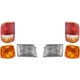 Headlight Kit For 1993-97 Ford Ranger With Tail Light Corner Light Left & Right