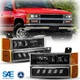 LED Headlight DOT Bumper Turning Lamp For Chevy C1500 K2500 C3500 1994-99