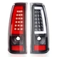 Fits 2003-2006 Chevy Silverado GMC Sierra 1500 2500HD 3500 Smoke LED Tail Lights