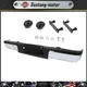 Chrome-Complete Rear Steel Bumper Assembly For Ford F150 w/o Park 2009-2014 New