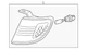 Genuine Toyota 2001-2004 Tacoma Park/Marker Lamp 81620-04070