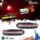4-in-1 Clear LED Rear Fog Turn Signal Brake Reverse Lights For 03-09 Nissan 350Z