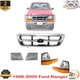 Grille Headlights Corner Lamps Kit For 98-2000 Ford Ranger Driver and Passenger