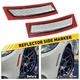 For 12-15 BMW F30 F31 3-Series W/ Sport Package Crystal CLEAR Side Marker Lights