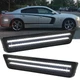 For 2011-2014 Dodge Charger White LED Smoked Rear Fender Side Marker Lights Lamp For 2011-2014 Dodge Charger White LED Smoked Rear Fender Side Marker Lights Lamp