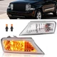 Turn Signal Corner Parking Lights W/Bulb For Jeep Liberty 2008-2012 Left & Right