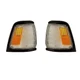 Corner Signal Lights Pair Set for 89-91 Toyota Pickup 2WD (Painted) Left & Right