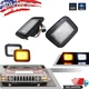 For 2003-09 Hummer H2 SUV SUT Clear Front Corner DRL Turn Signal Lights Set of 2