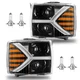 For 2007-2014 Chevy Silverado 2500 3500HD/07-13 1500 DRL Headlights L+R W/Bulb For 2007-2014 Chevy Silverado 2500 3500HD/07-13 1500 DRL Headlights L+R W/Bulb