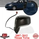 Mirror Paintable Power Glass Driver Side For 2007-2012 Nissan Versa