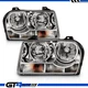 OE Replacement Headlight Pair for 2005-2010 Chrysler 300 with Bulbs + Socket