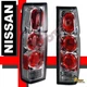 Chrome Tail Lights For 1986-1997 Nissan Hardbody Pickup RH & LH 92 93 94 95 96