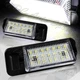 For 1992-1998 BMW E36 3-Series 6000K Xenon White 18-SMD LED License Plate Lights