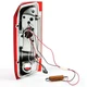 FOR 1990-1997 FORD F150 F250 F350 LH & RH TAIL LIGHTS BRAKE LAMPS TUBE RED LED