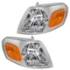 Front Left, Front Right Side Marker Light Fits 1997-2005 Chevrolet Venture Clear