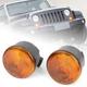 Front Turn Signal Light Parking Lamp Amber Left Right For 2007-17 Jeep Wrangler
