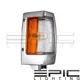 Right Passenger Chrome Corner Marker Signal Lamp for 90-97 NISSAN D21 HARDBODY