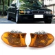 Pair Front Turn Signal Corner Light With No Bulbs For BMW 7 Series E38 1998-2001