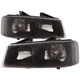 Headlights CAPA Fits 03-23 Chevy Express GMC Savanna 1500 GM2502233 GM2503233