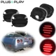 [ PLUG & PLAY ] 90-96 Chevy Corvette C4 ZR1 Rear Tail Lights Taillamps Smoke LED
