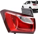 Outer Left Driver Side LED Tail Light Assembly for Chevy Equinox 2018 2019 2020
