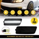 Front White LED Side Marker Signal Lights For VW Volkswagen MK6 Golf/GTI 2010-14