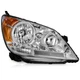 WEELMOTO Right Headlight For 2005-2007 Honda Odyssey Chrome Headlamps w/o Bulbs