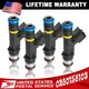 2026 New 4x Fuel Injectors 0280158103 For 2008-2010 Mazda 5 2.3L I4