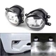 1Pair LED Fog Lights Driving Lamps For Toyota Camry Corolla RAV4 Tacoma Tundra