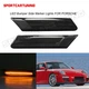 Smoked LED Bumper Side Marker Light For 05-12 Porsche 911 997 987 Cayman Boxster