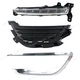 Left Driving Lamp Fog Light Cover Chrome Frame Trim For Lincoln MKZ 2017-2020