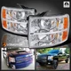 Fits 2007-2014 Chevy Silverado 1500 2500HD 3500HD Headlights Headlamp Left+Right Fits 2007-2014 Chevy Silverado 1500 2500HD 3500HD Headlights Headlamp Left+Right