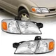 For 1997-2005 Montana Chevy Venture Headlights 97-05 pair Headlamps/sidelights