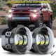 LED Fog Lights Front Clear Bumper Lamp For 2021 2022 2023 2024 Toyota 4Runner